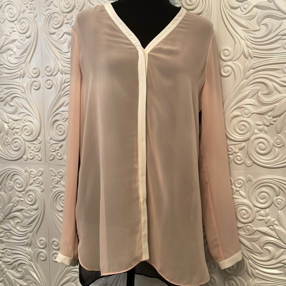 DKNYC Gorgeous sheer blouse M